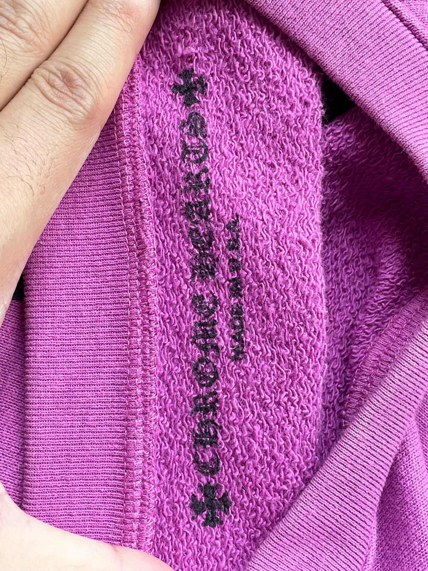 Chrome Hearts Chrome Hearts Purple Spider Web Sweatshirt US L Size US L / EU 52-54 / 3 - 4 Thumbnail