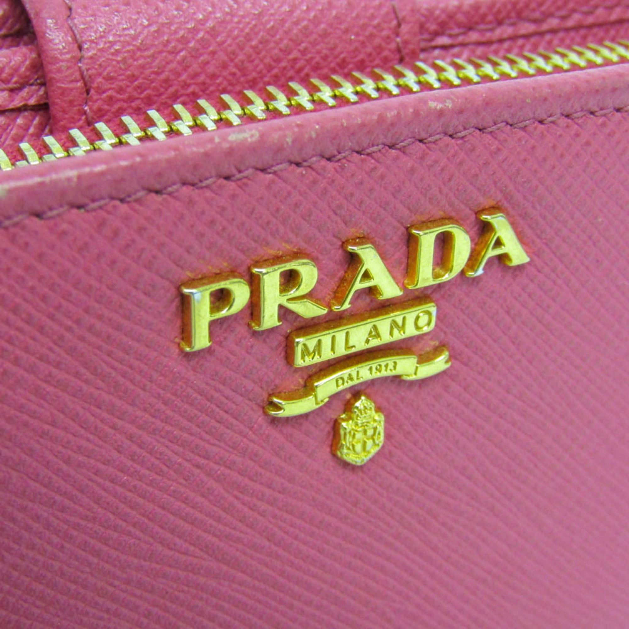 Prada Prada Tab Bifold Wallet Saffiano Leather Size ONE SIZE - 14 Thumbnail