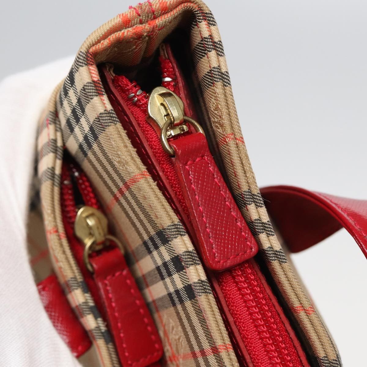 Burberry Burberry Nova Check Tote Canvas and Leather Size ONE SIZE - 11 Thumbnail