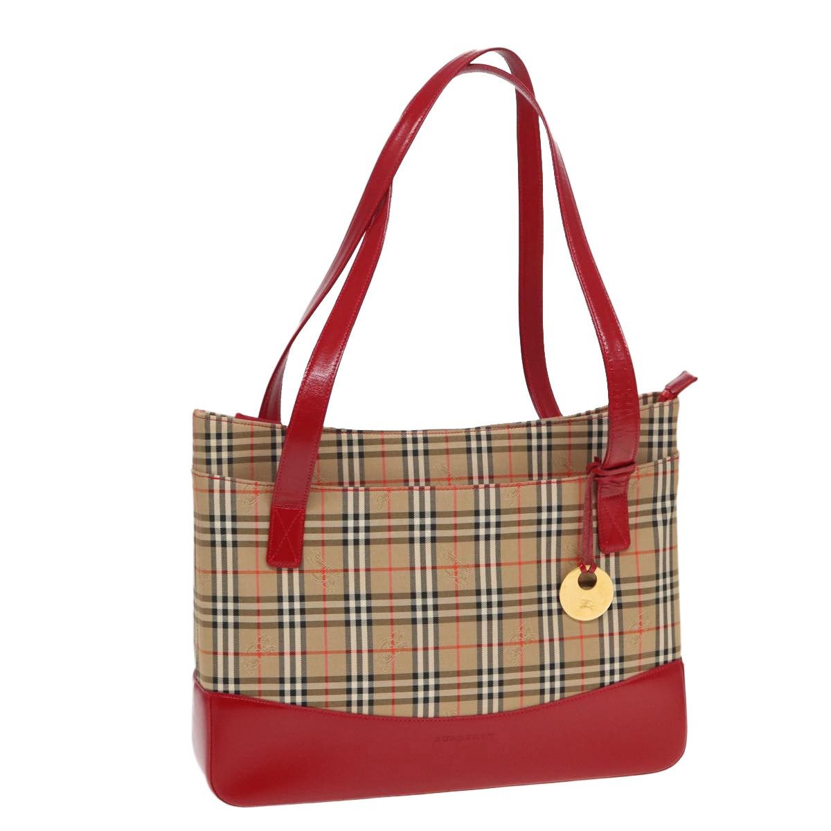 Burberry Burberry Nova Check Tote Canvas and Leather Size ONE SIZE - 14 Thumbnail