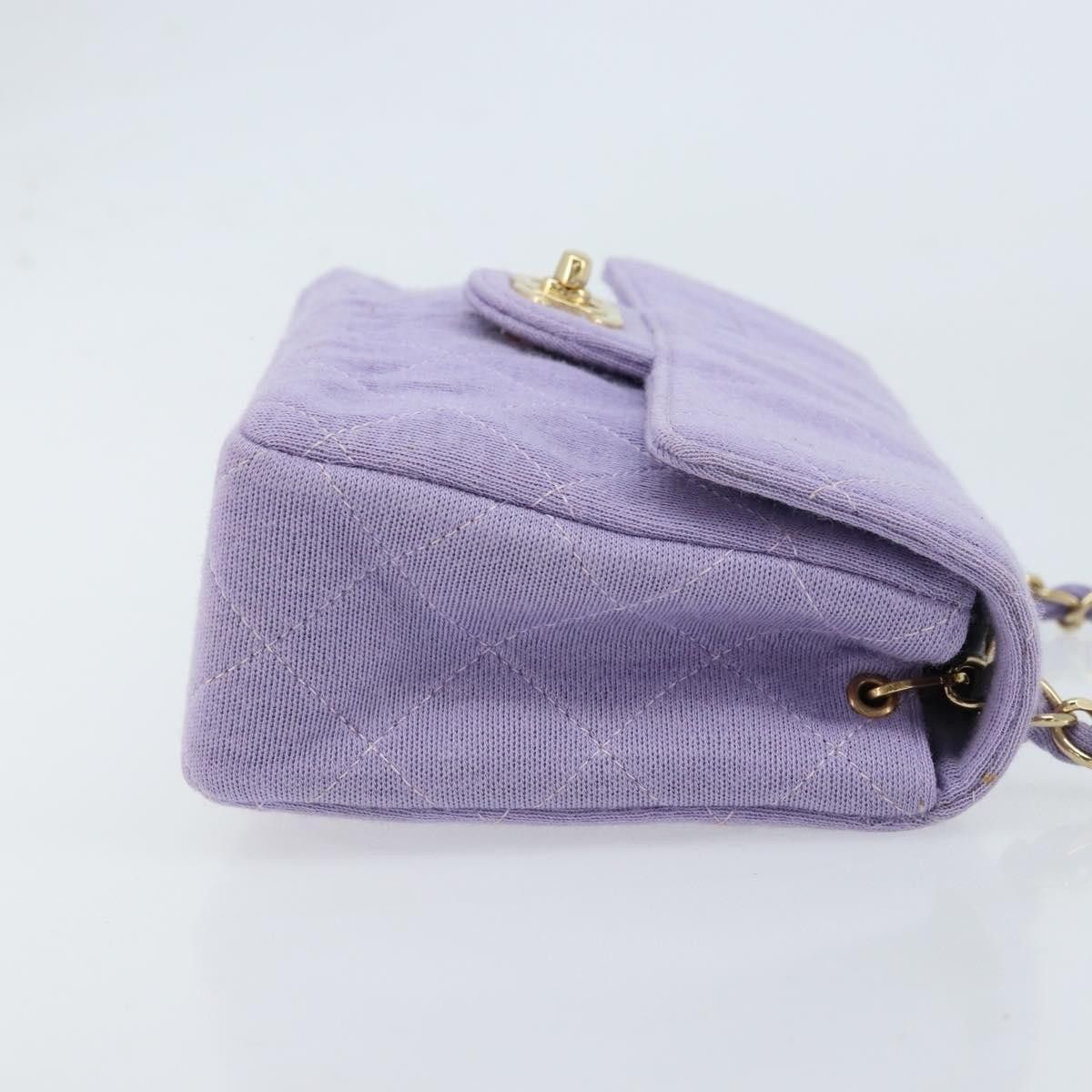 Chanel Chanel Square Classic Single Flap Bag Fabric Size ONE SIZE - 3 Thumbnail
