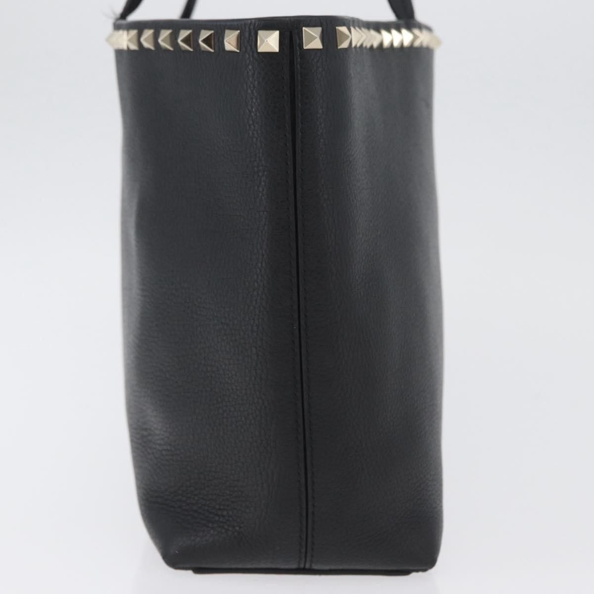 Valentino Valentino Garavani Rockstud Shopper Tote Leather Size ONE SIZE - 4 Thumbnail