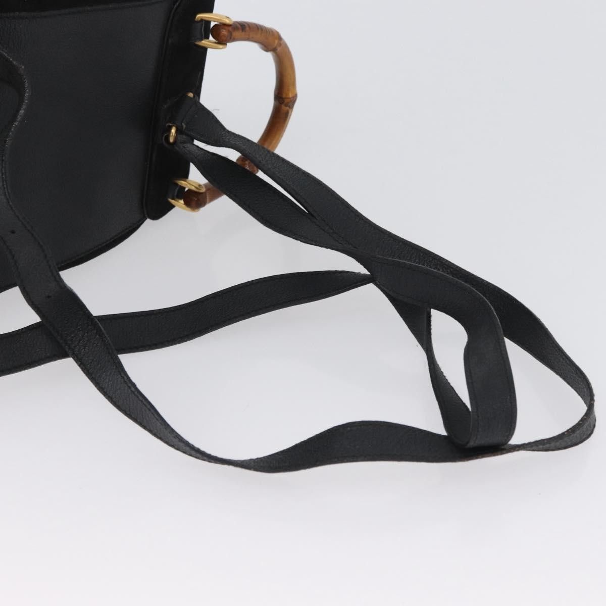 Gucci Gucci Gucci bamboo backpack daim Size ONE SIZE - 17 Thumbnail