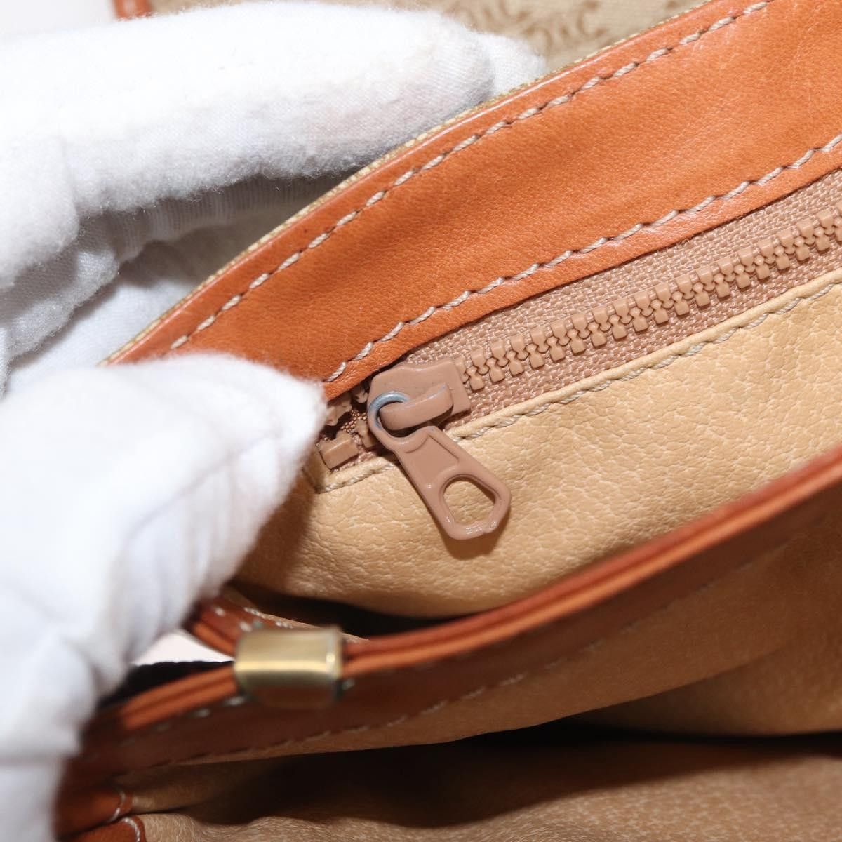 Celine Celine Vintage Macadam Canvas and Leather Size ONE SIZE - 13 Thumbnail