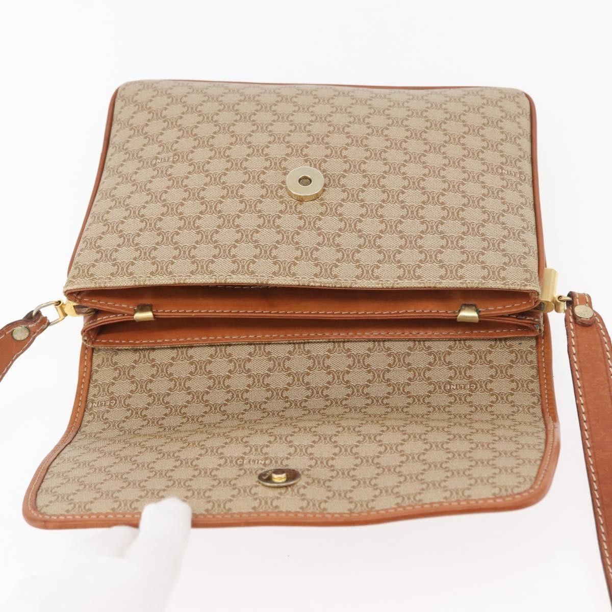 Celine Celine Vintage Macadam Canvas and Leather Size ONE SIZE - 17 Thumbnail
