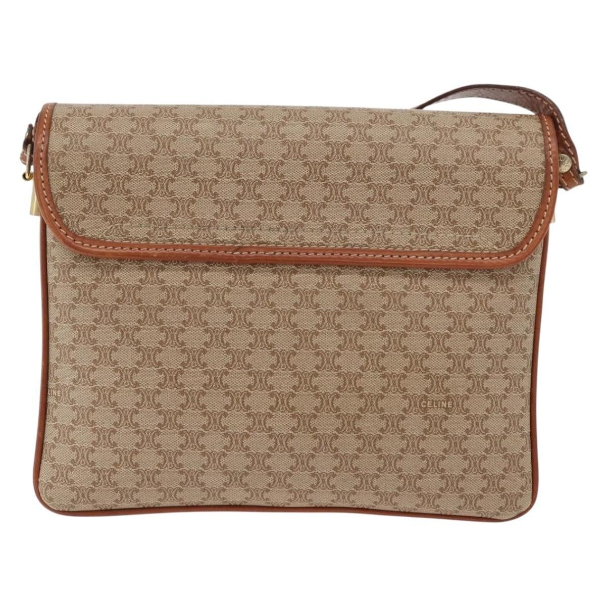 Celine Celine Vintage Macadam Canvas and Leather Size ONE SIZE - 2 Thumbnail
