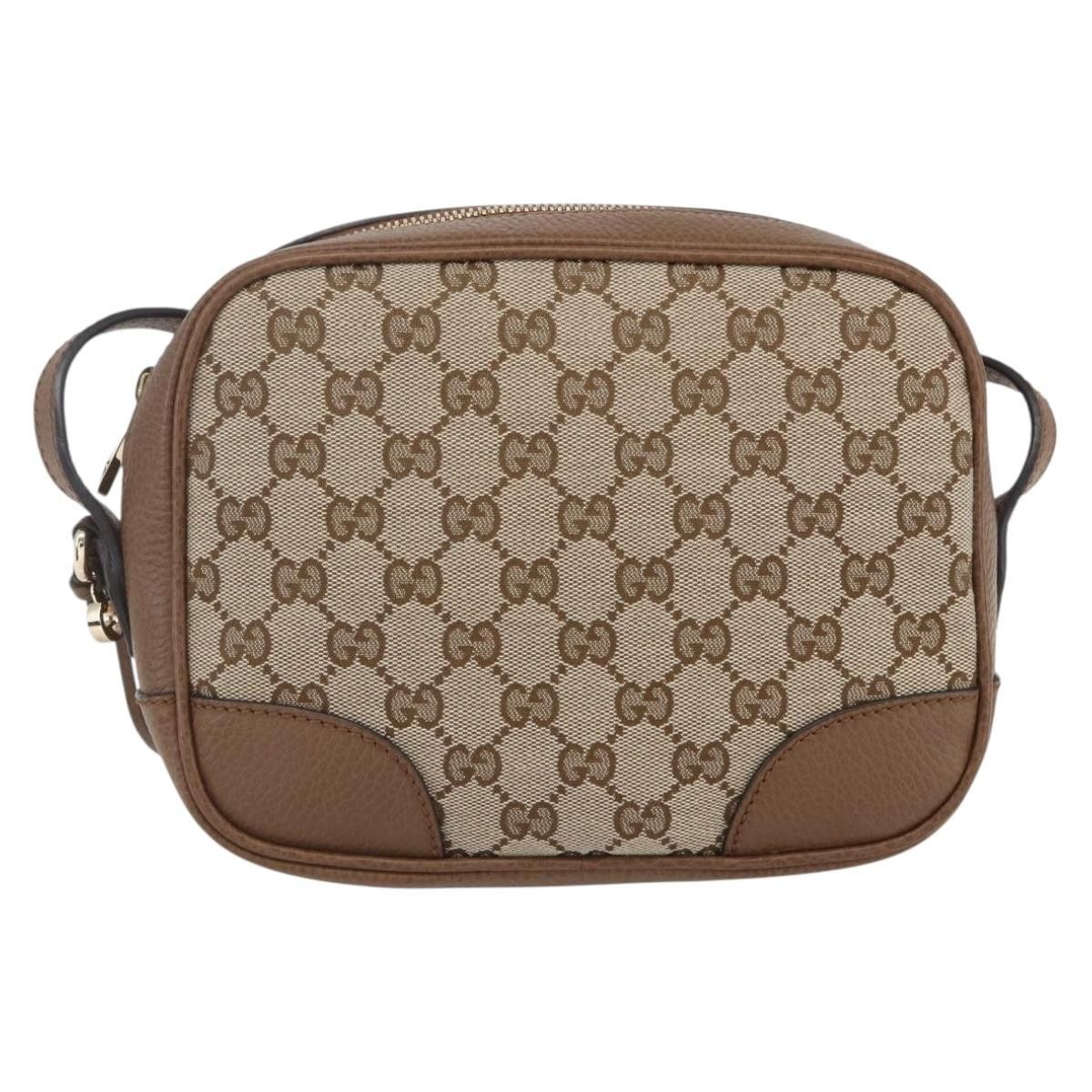 Gucci Gucci Bree Disco Crossbody Bag GG Canvas with Leather Size ONE SIZE - 2 Thumbnail