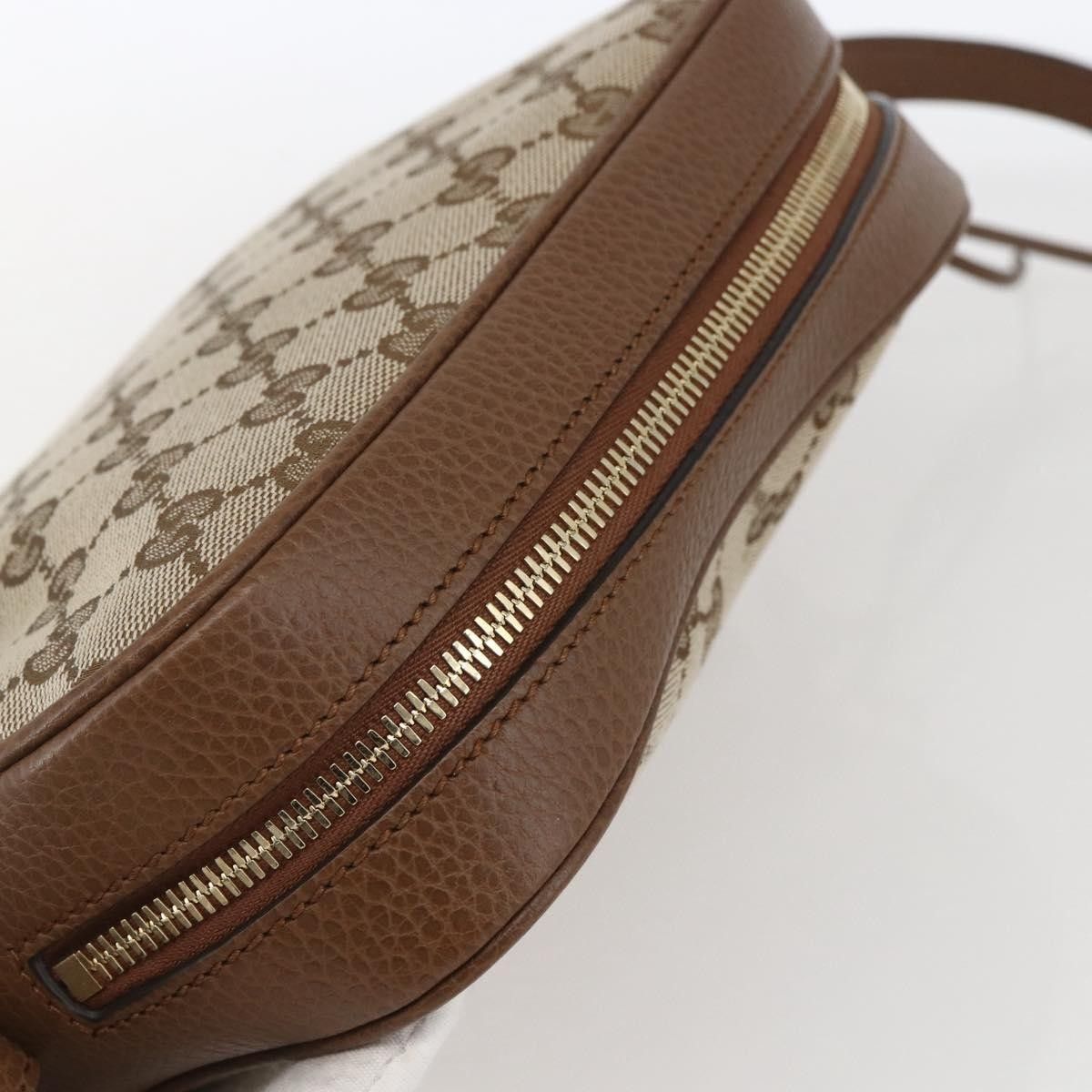 Gucci Gucci Bree Disco Crossbody Bag GG Canvas with Leather Size ONE SIZE - 6 Thumbnail