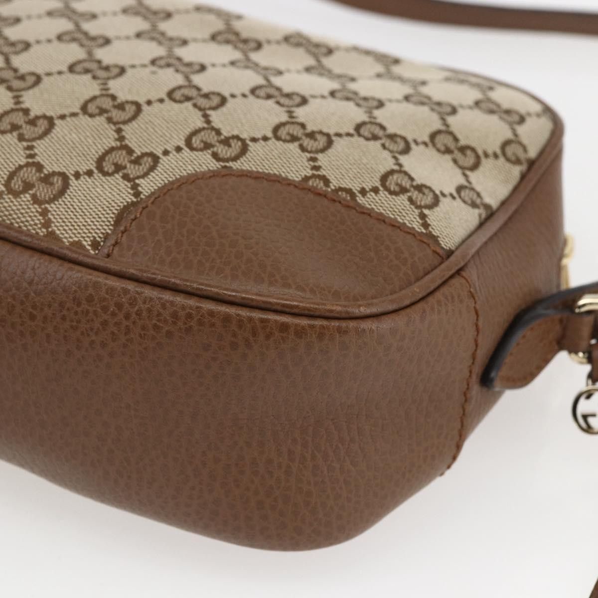 Gucci Gucci Bree Disco Crossbody Bag GG Canvas with Leather Size ONE SIZE - 12 Thumbnail