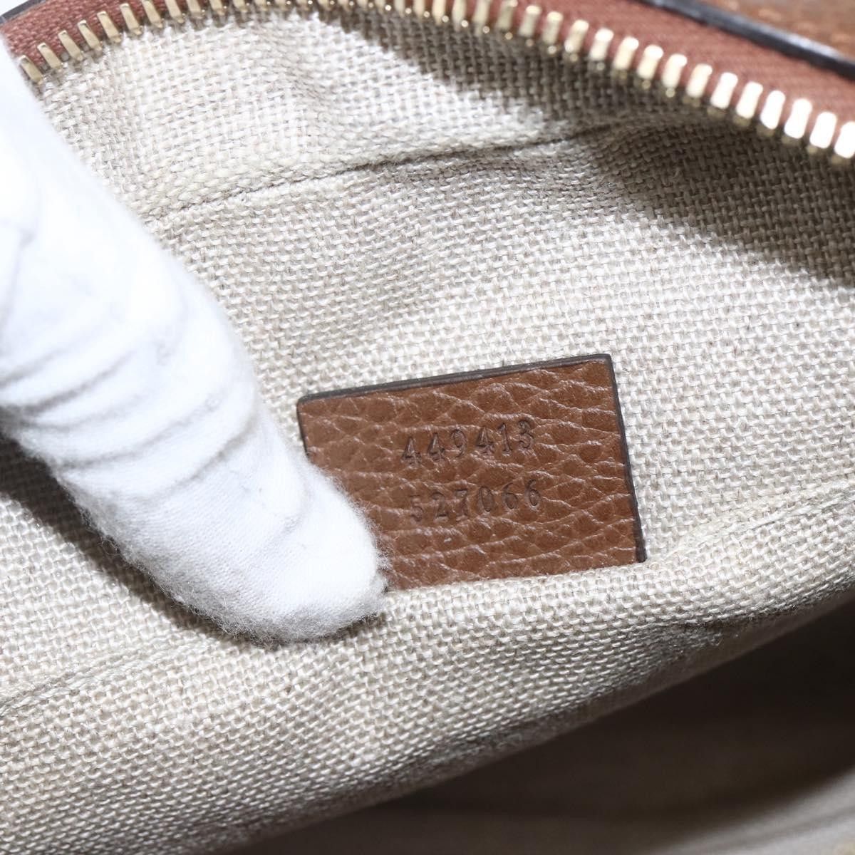 Gucci Gucci Bree Disco Crossbody Bag GG Canvas with Leather Size ONE SIZE - 21 Thumbnail