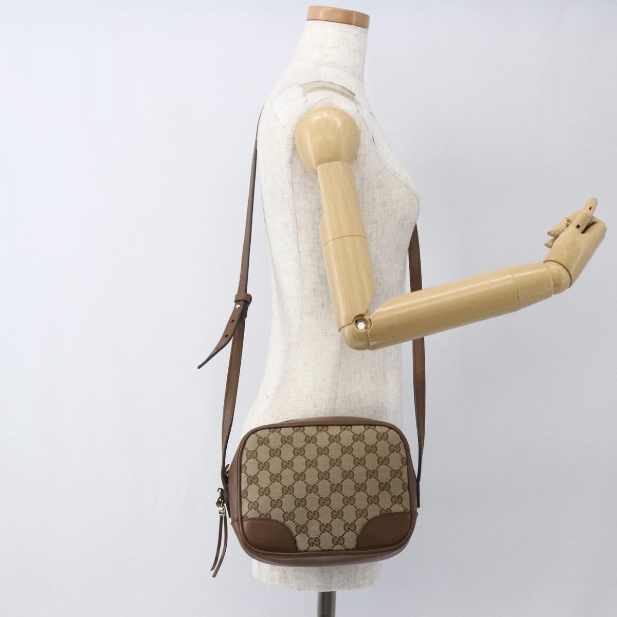 Gucci Gucci Bree Disco Crossbody Bag GG Canvas with Leather Size ONE SIZE - 22 Thumbnail