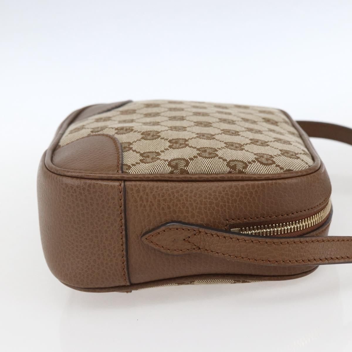 Gucci Gucci Bree Disco Crossbody Bag GG Canvas with Leather Size ONE SIZE - 5 Thumbnail