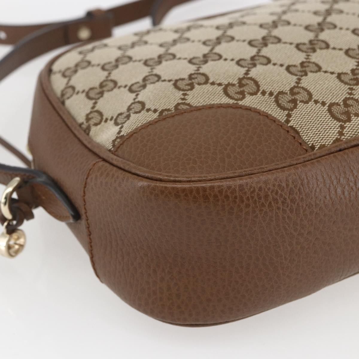 Gucci Gucci Bree Disco Crossbody Bag GG Canvas with Leather Size ONE SIZE - 11 Thumbnail