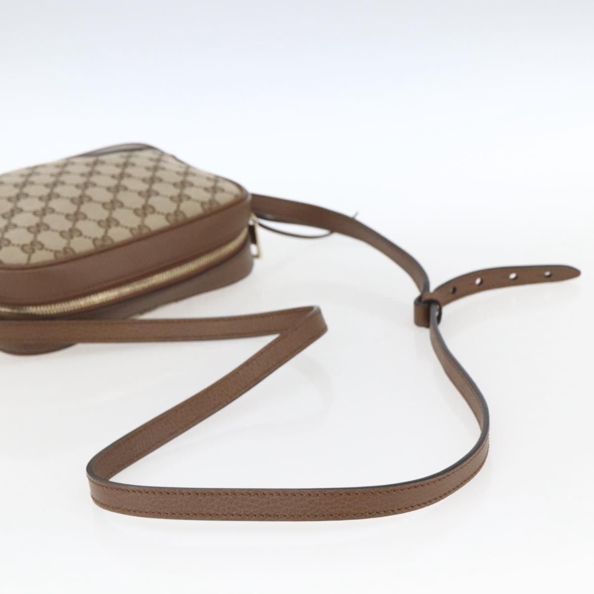Gucci Gucci Bree Disco Crossbody Bag GG Canvas with Leather Size ONE SIZE - 7 Thumbnail