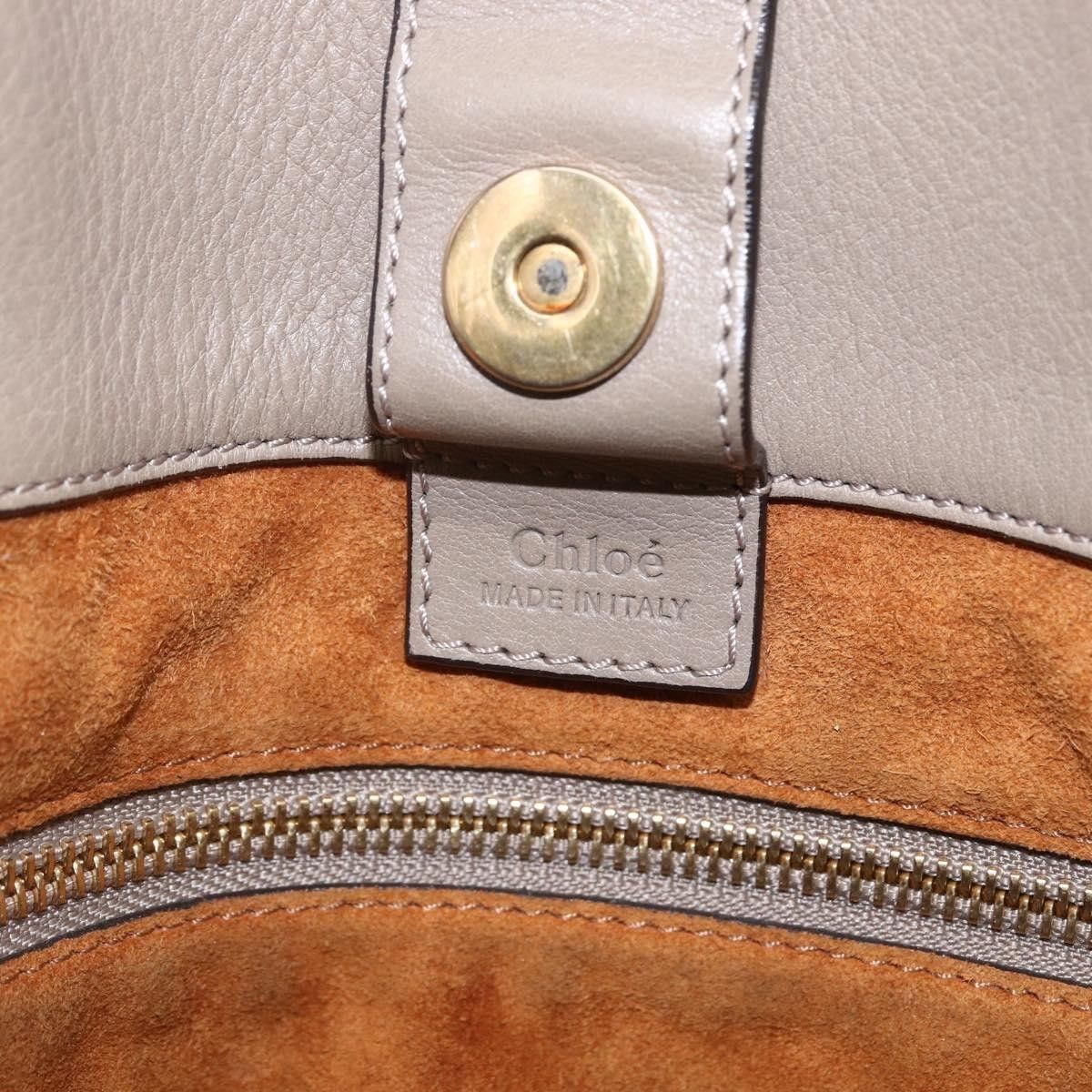 Chloe Chloe Milo Shopping Tote Leather Size ONE SIZE - 6 Thumbnail