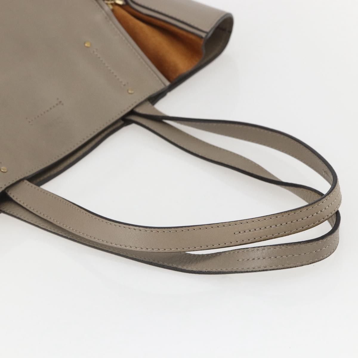 Chloe Chloe Milo Shopping Tote Leather Size ONE SIZE - 8 Thumbnail