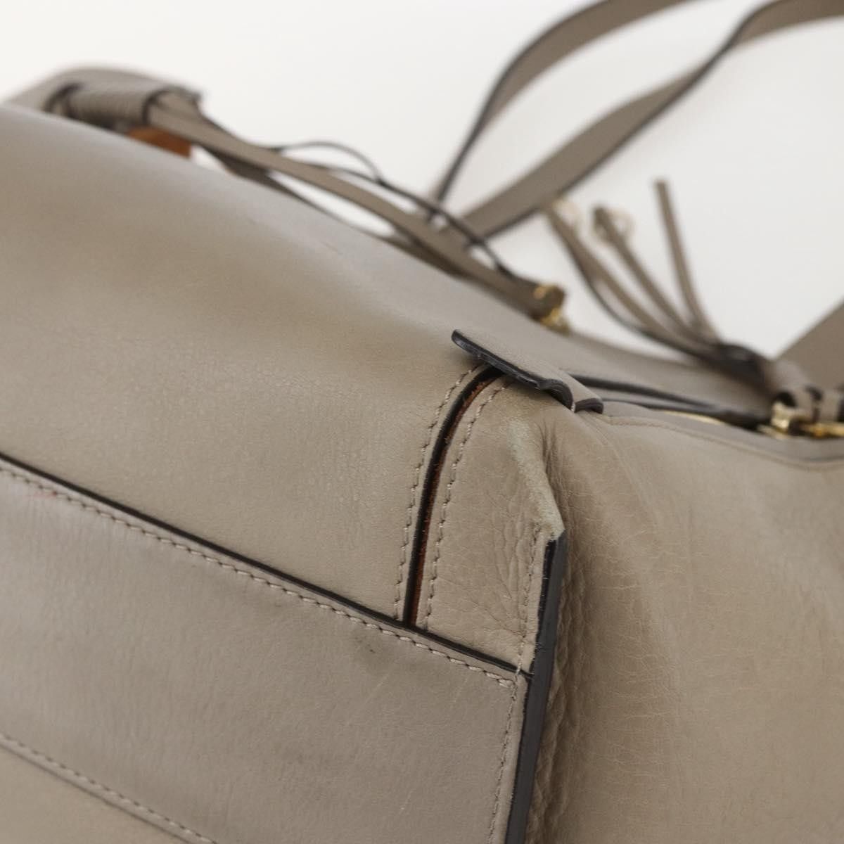 Chloe Chloe Milo Shopping Tote Leather Size ONE SIZE - 9 Thumbnail