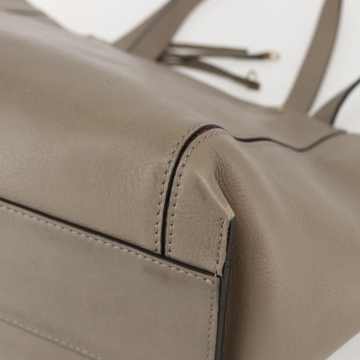 Chloe Chloe Milo Shopping Tote Leather Size ONE SIZE - 12 Thumbnail