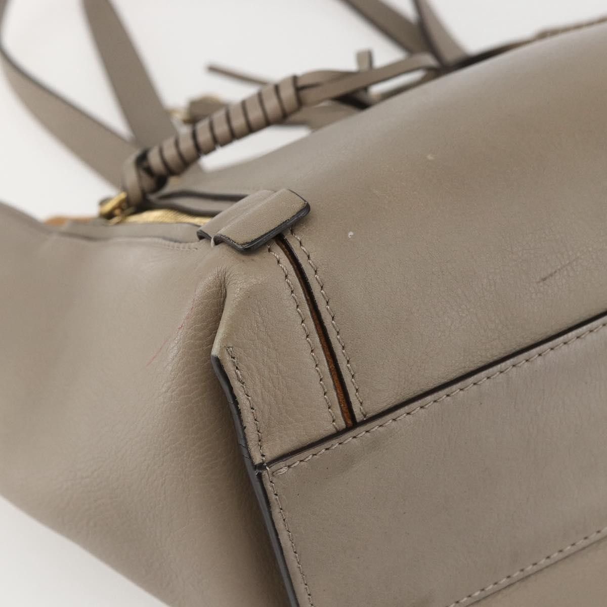 Chloe Chloe Milo Shopping Tote Leather Size ONE SIZE - 10 Thumbnail
