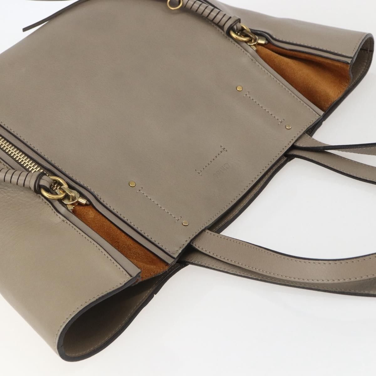 Chloe Chloe Milo Shopping Tote Leather Size ONE SIZE - 17 Thumbnail