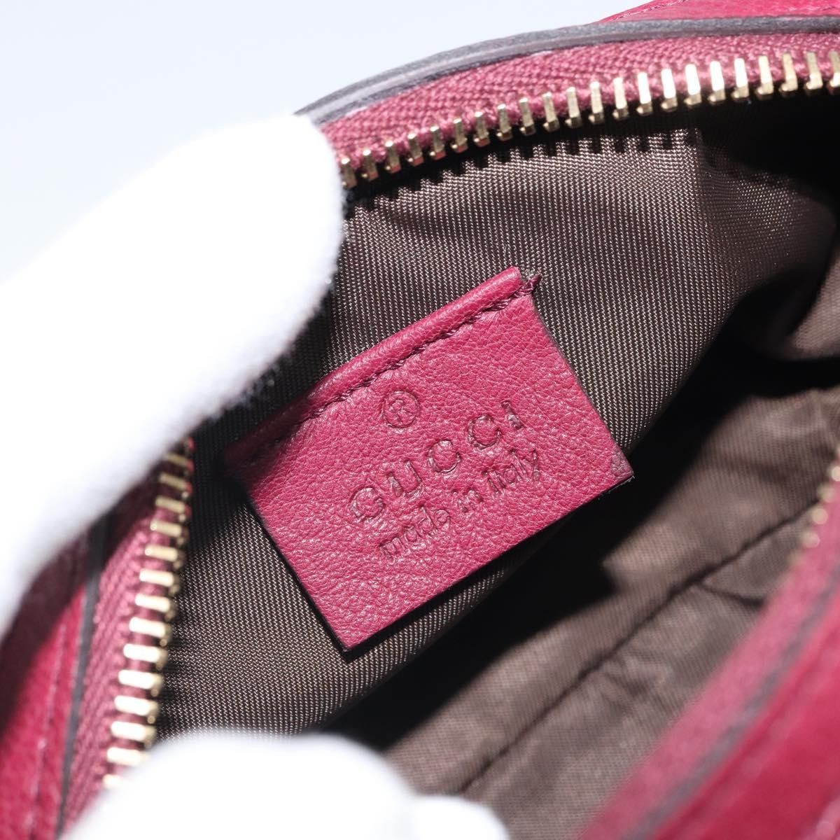 Gucci Gucci Bamboo Pouch Leather Size ONE SIZE - 6 Thumbnail