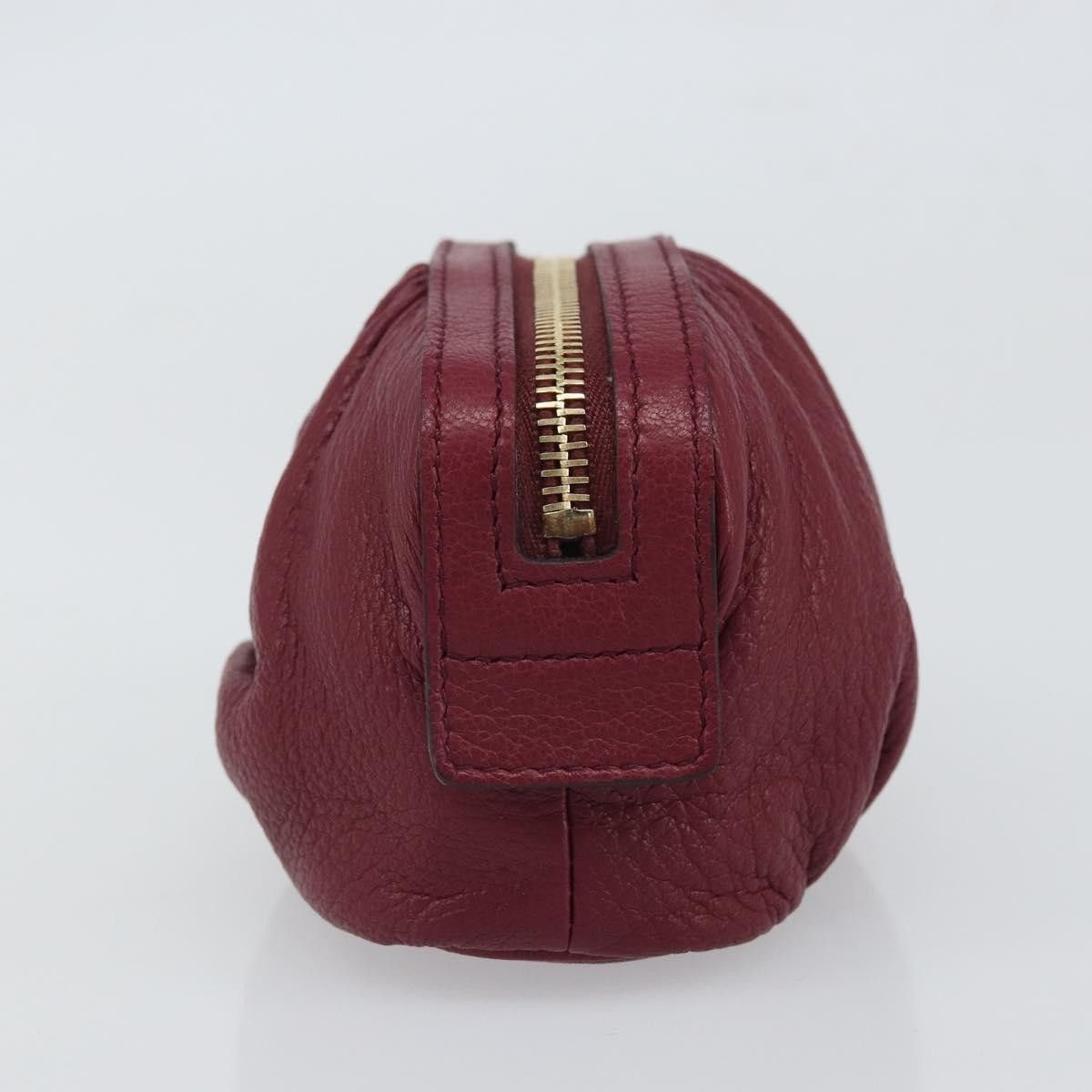 Gucci Gucci Bamboo Pouch Leather Size ONE SIZE - 3 Thumbnail