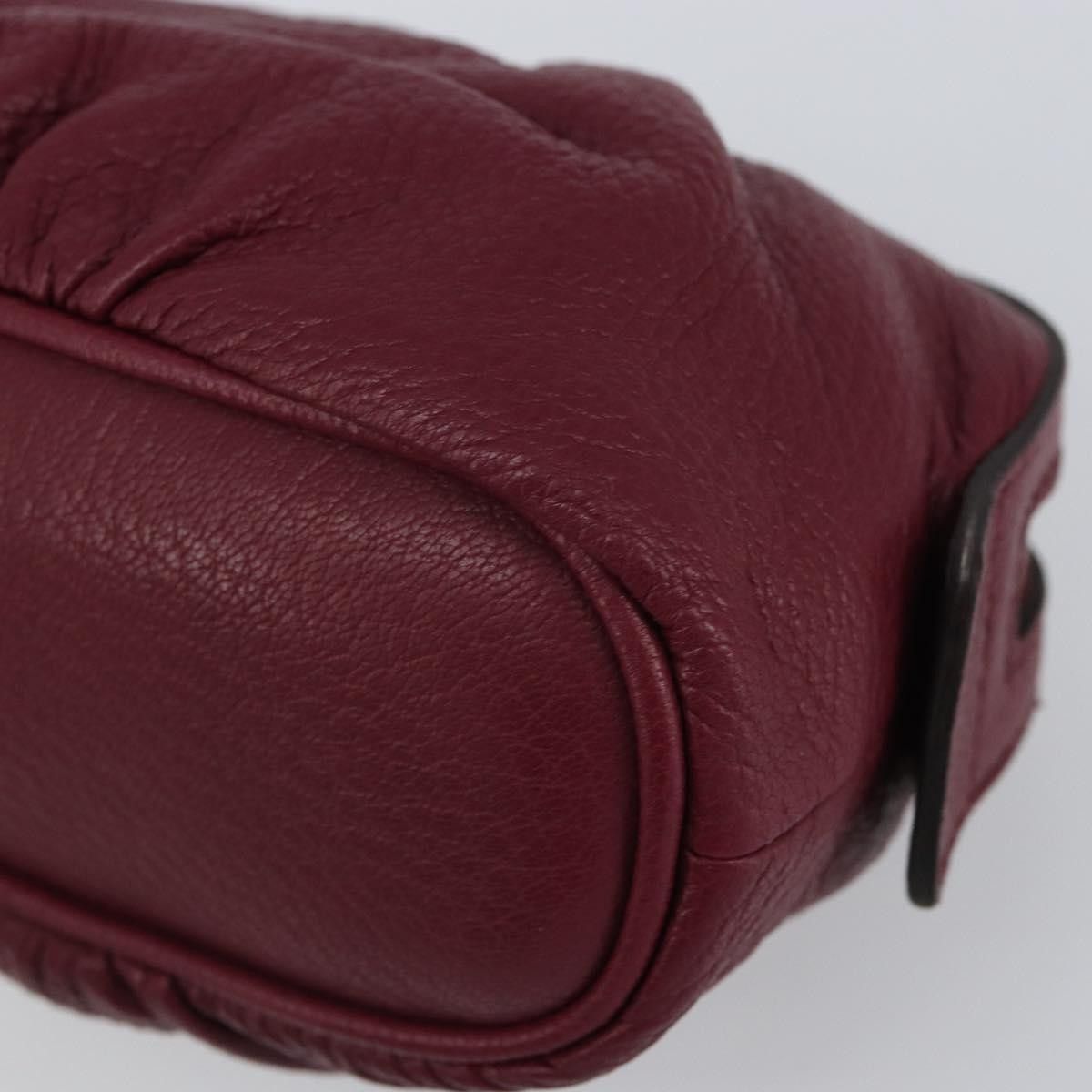 Gucci Gucci Bamboo Pouch Leather Size ONE SIZE - 9 Thumbnail