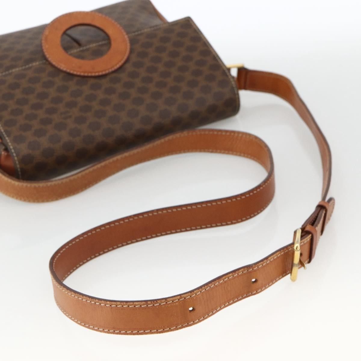 Celine Celine Vintage Macadam Circle Logo Canvas and Leather Size ONE SIZE - 7 Thumbnail