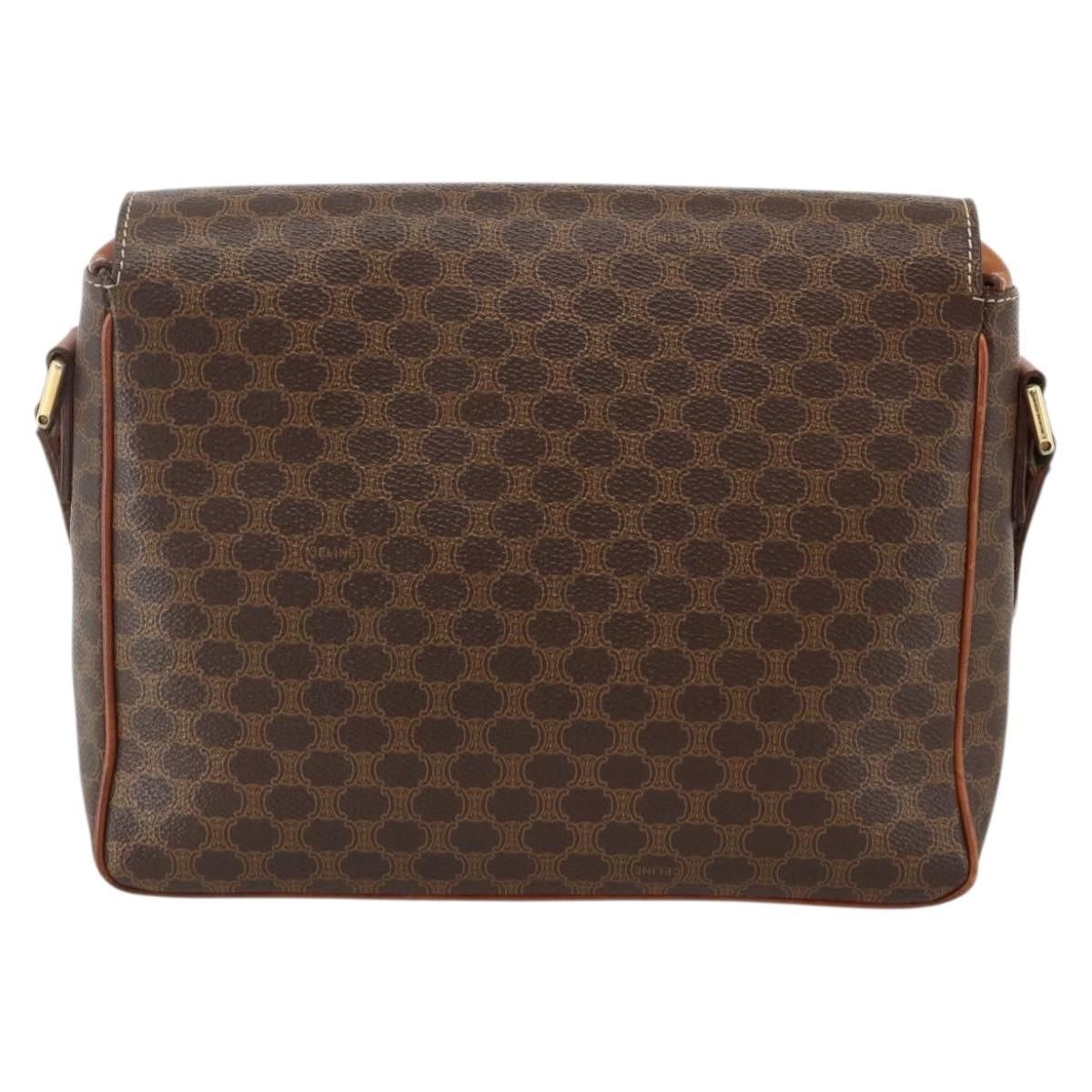 Celine Celine Vintage Macadam Circle Logo Canvas and Leather Size ONE SIZE - 2 Thumbnail