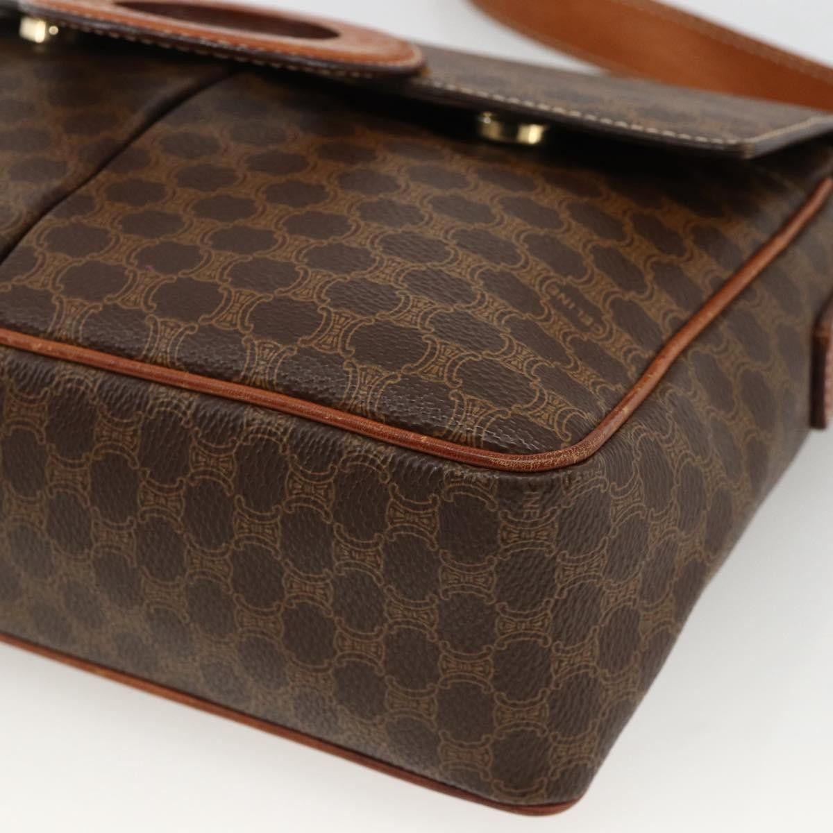 Celine Celine Vintage Macadam Circle Logo Canvas and Leather Size ONE SIZE - 8 Thumbnail