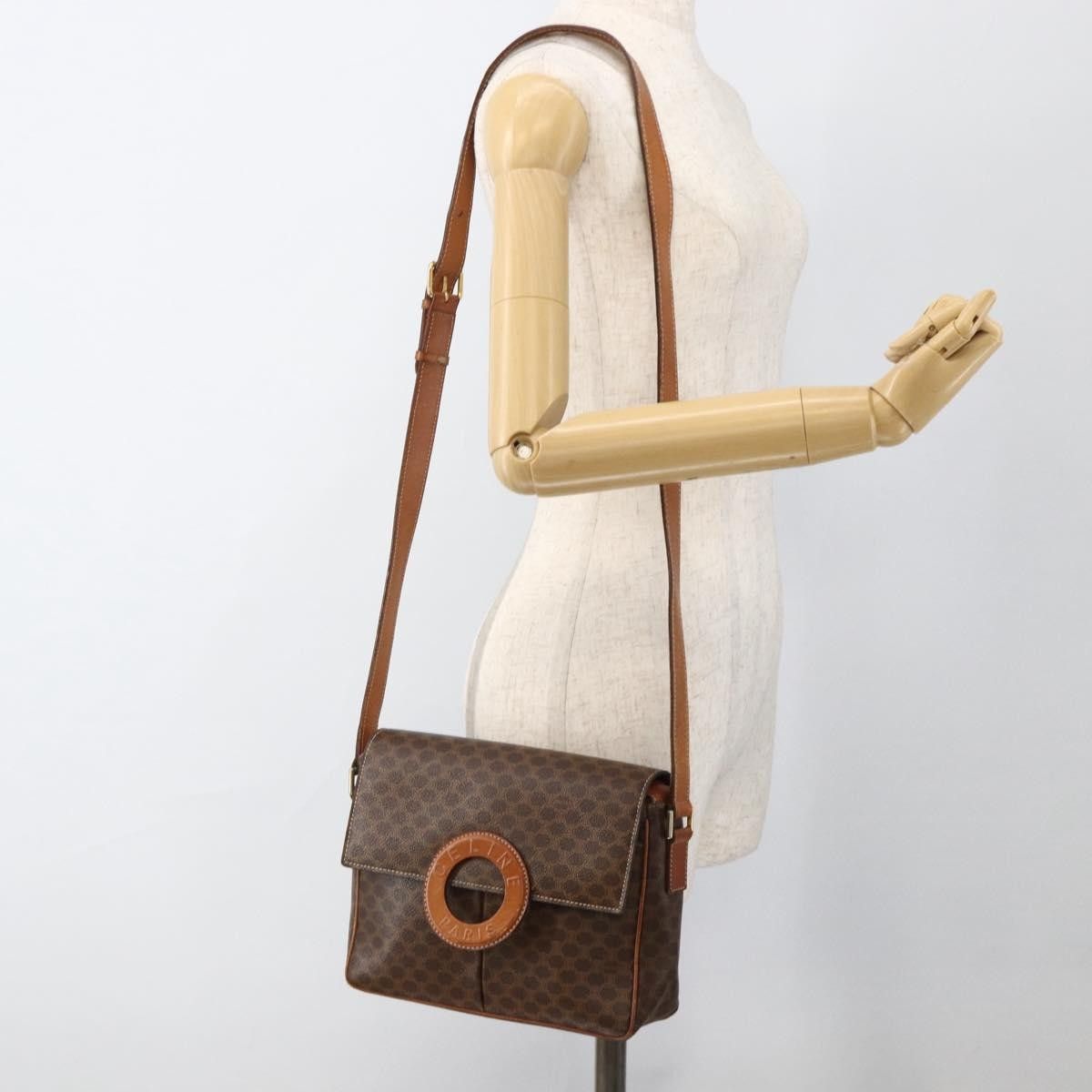 Celine Celine Vintage Macadam Circle Logo Canvas and Leather Size ONE SIZE - 24 Thumbnail
