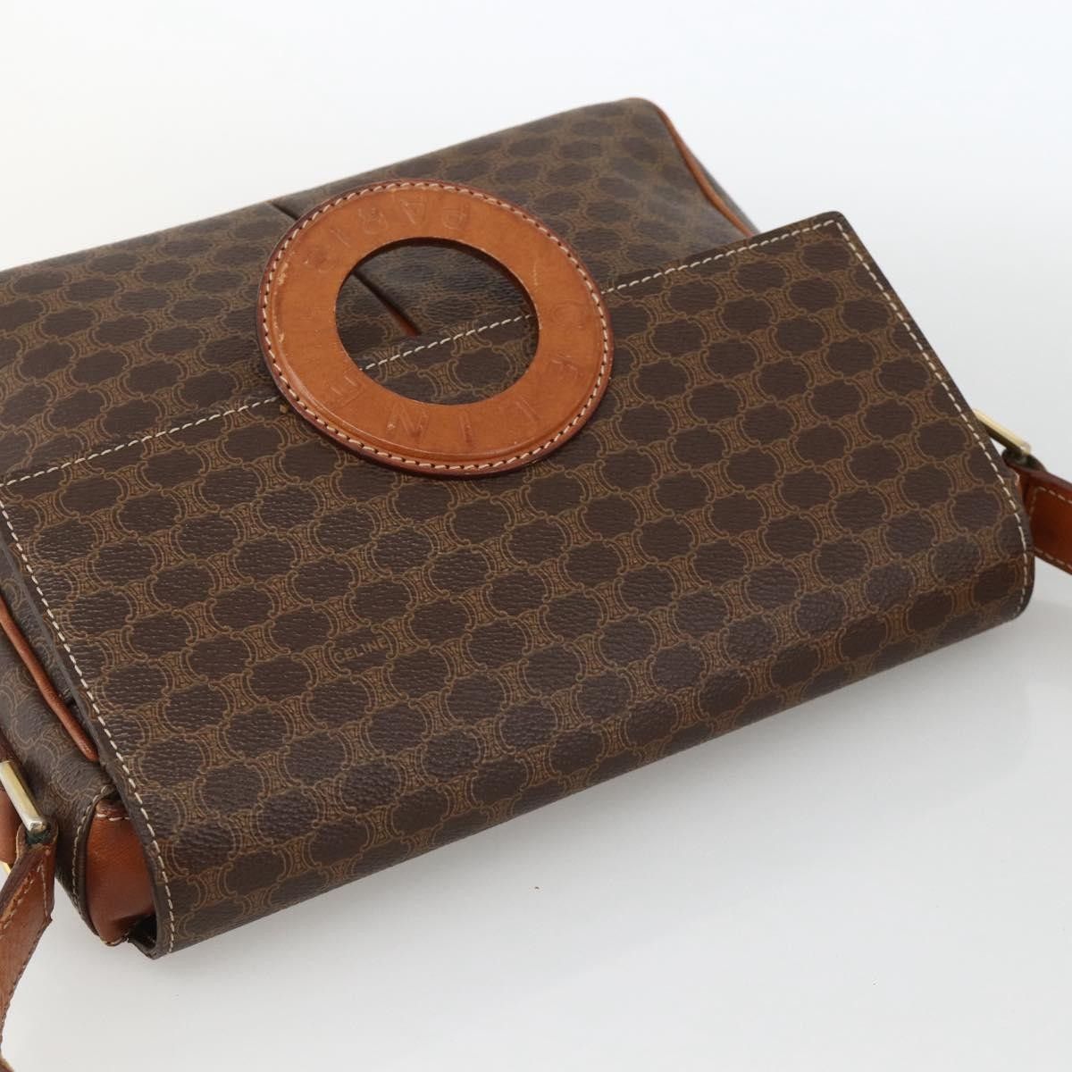 Celine Celine Vintage Macadam Circle Logo Canvas and Leather Size ONE SIZE - 13 Thumbnail