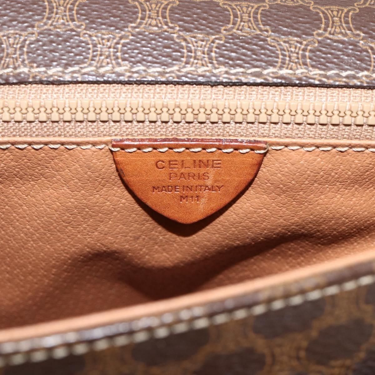 Celine Celine Vintage Macadam Circle Logo Canvas and Leather Size ONE SIZE - 6 Thumbnail