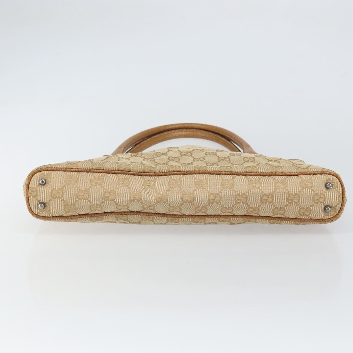 Gucci Gucci Vintage Ring Tote GG Canvas with Leather Size ONE SIZE - 18 Thumbnail