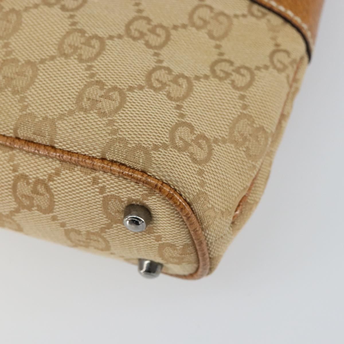 Gucci Gucci Vintage Ring Tote GG Canvas with Leather Size ONE SIZE - 10 Thumbnail