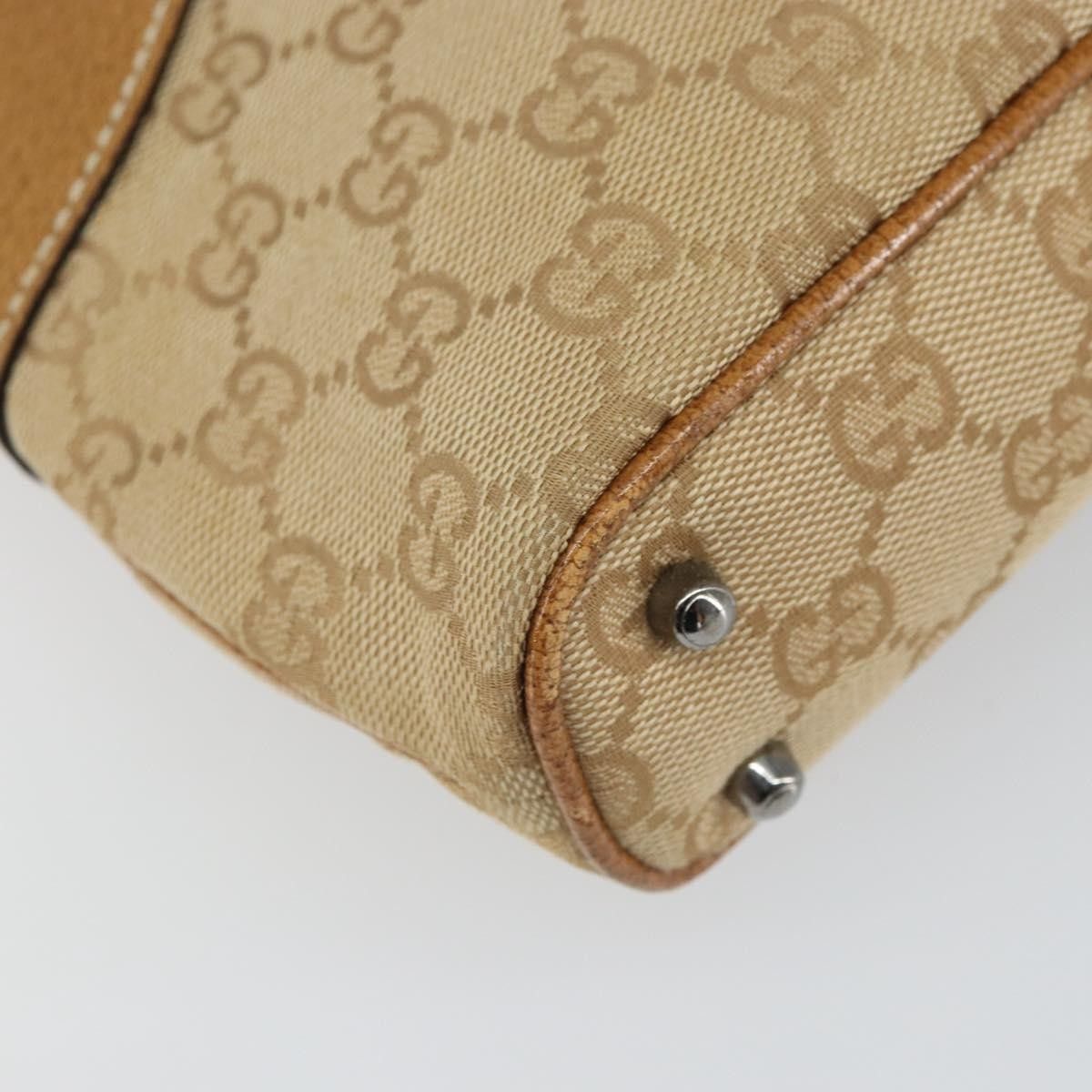 Gucci Gucci Vintage Ring Tote GG Canvas with Leather Size ONE SIZE - 11 Thumbnail