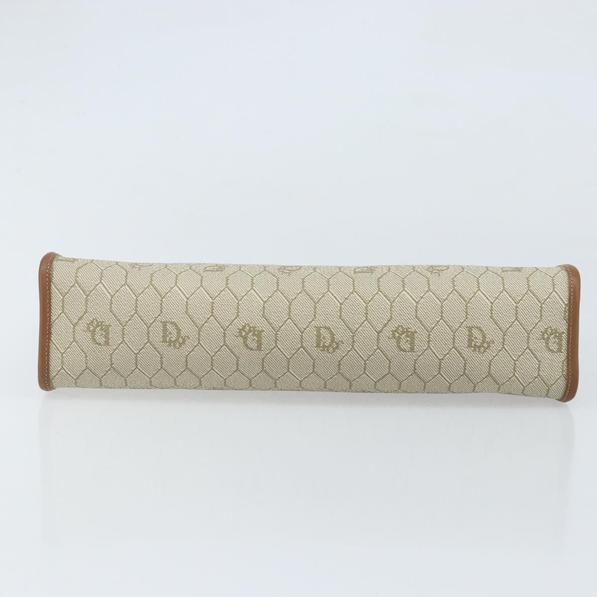 Dior Christian Dior Vintage Honeycomb Zip Canvas and Leather Size ONE SIZE - 15 Thumbnail