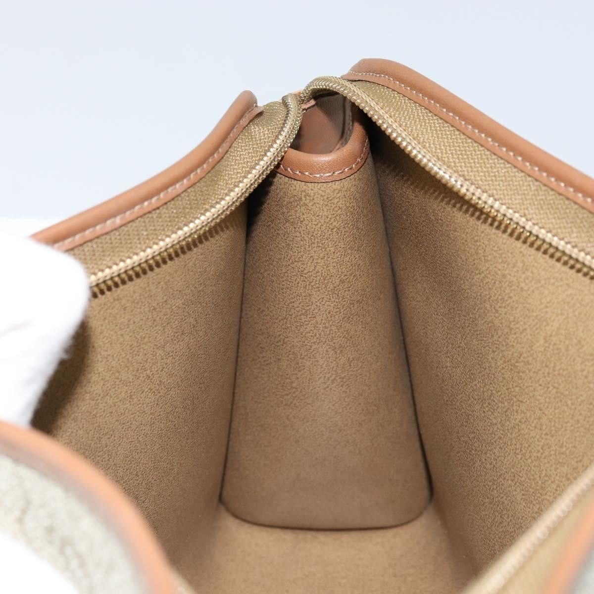 Dior Christian Dior Vintage Honeycomb Zip Canvas and Leather Size ONE SIZE - 16 Thumbnail