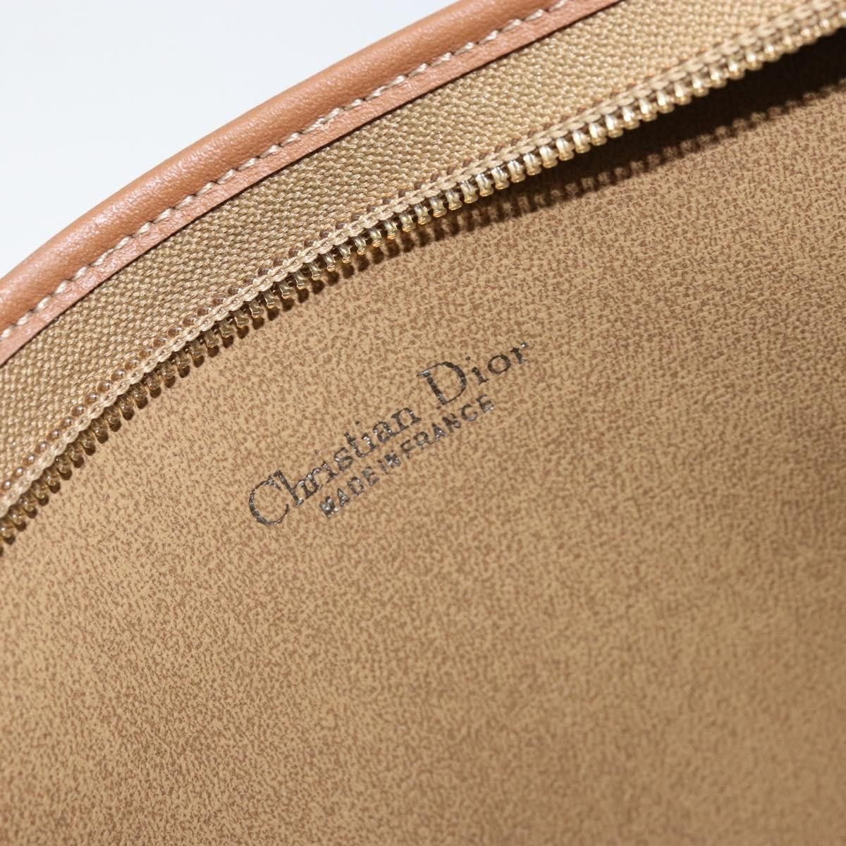 Dior Christian Dior Vintage Honeycomb Zip Canvas and Leather Size ONE SIZE - 7 Thumbnail