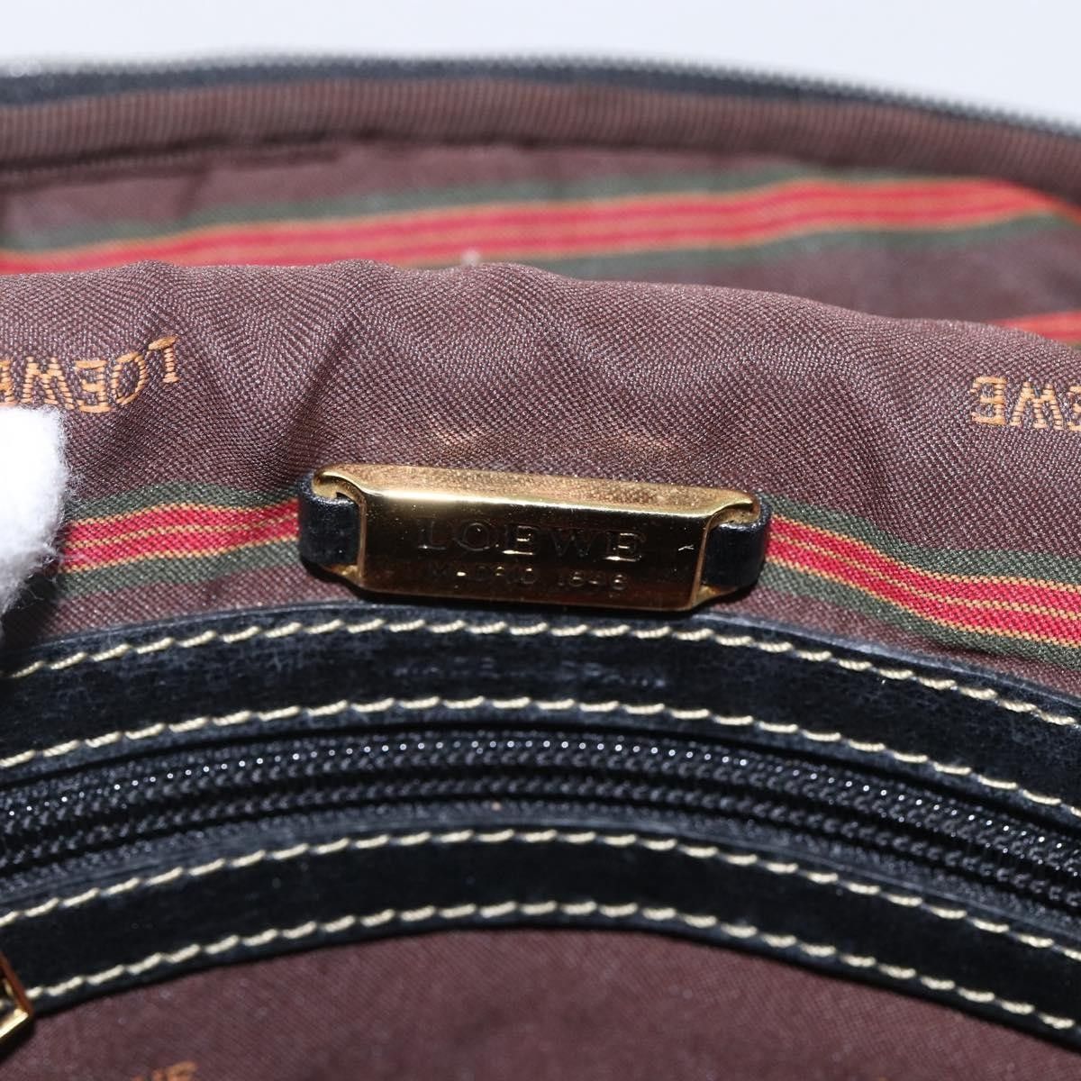 Loewe Loewe Vintage Velazquez Top Handle Bag Leather Size ONE SIZE - 6 Thumbnail