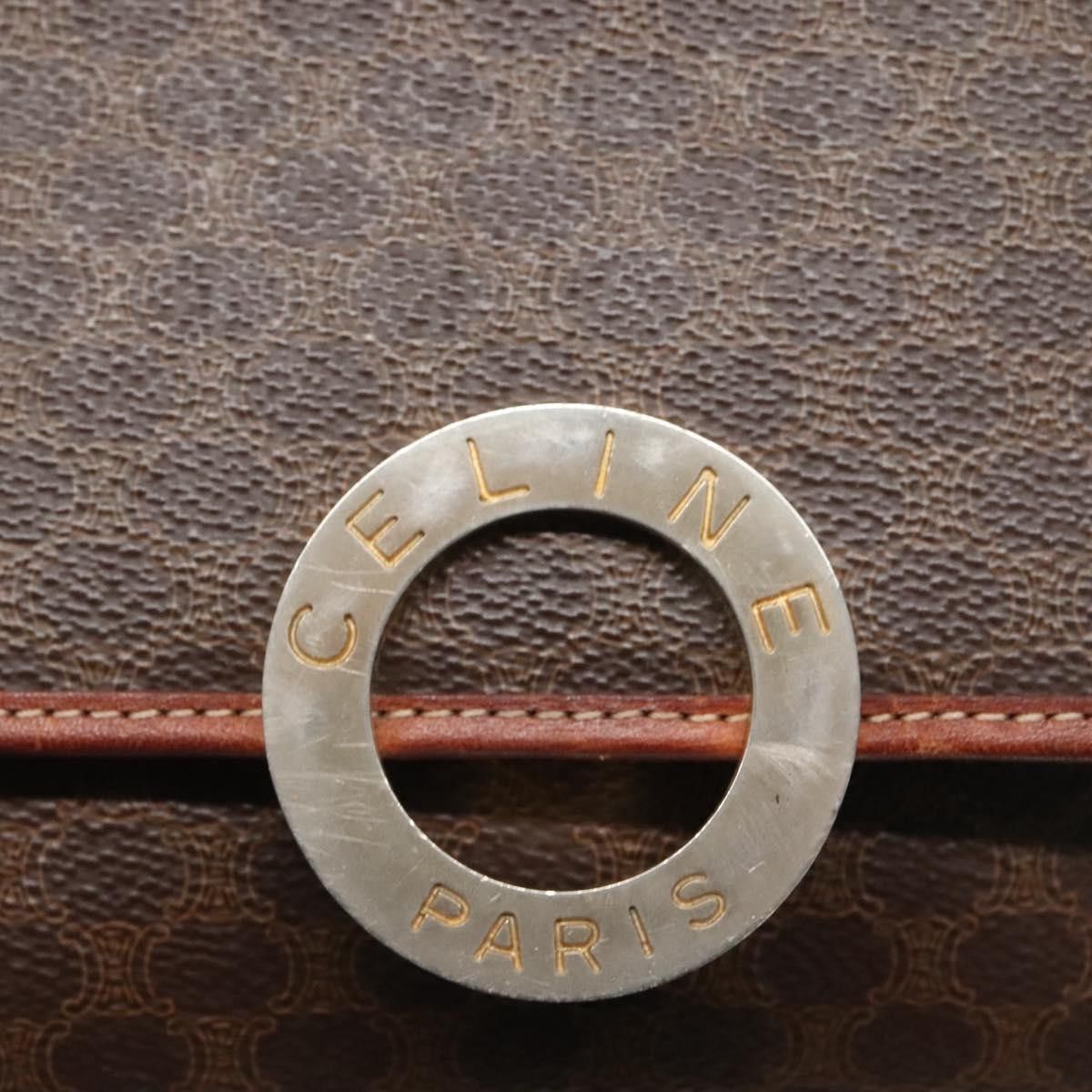 Celine Celine Vintage Macadam Canvas and Leather Size ONE SIZE - 12 Thumbnail