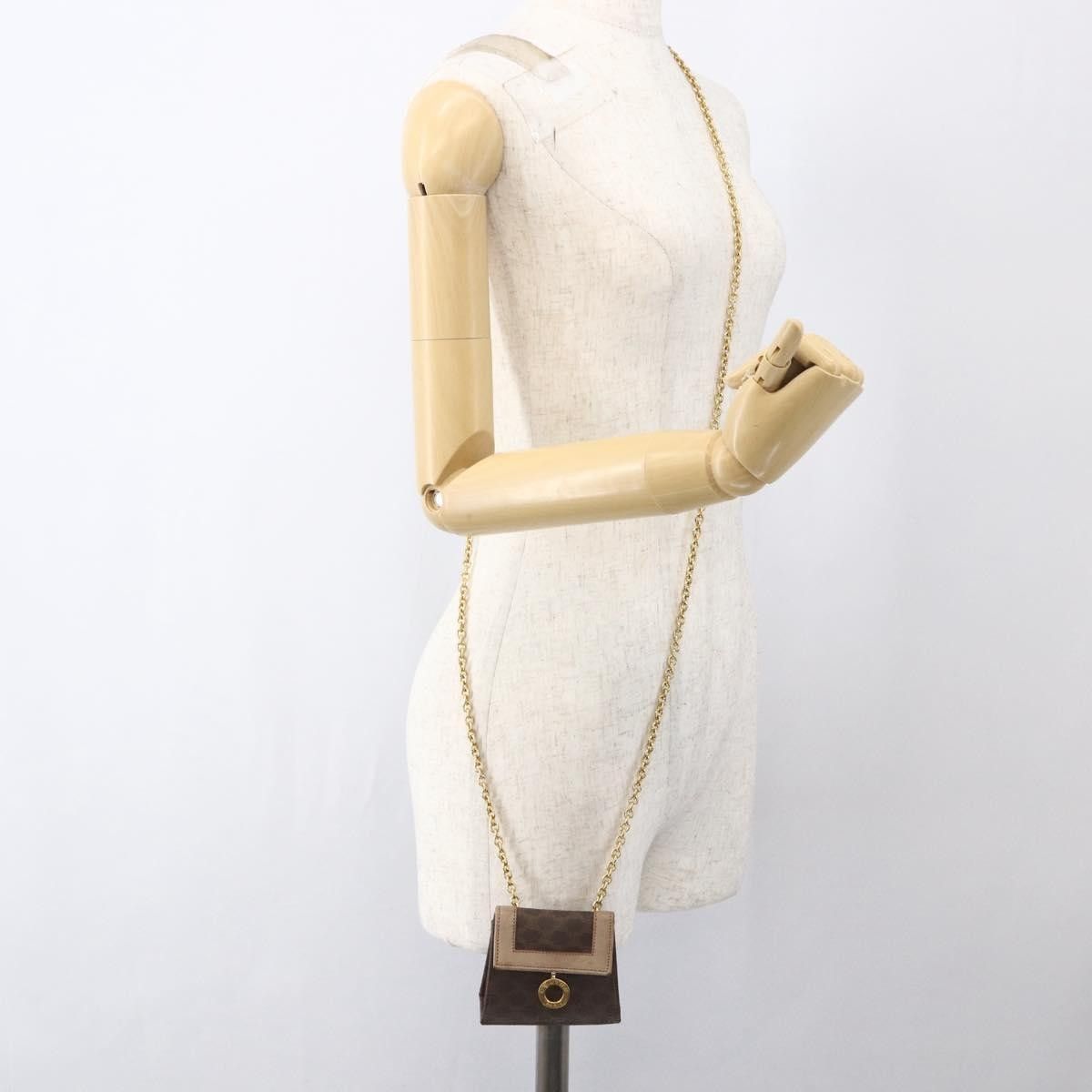 Celine Celine Vintage Macadam Canvas and Leather Size ONE SIZE - 13 Thumbnail