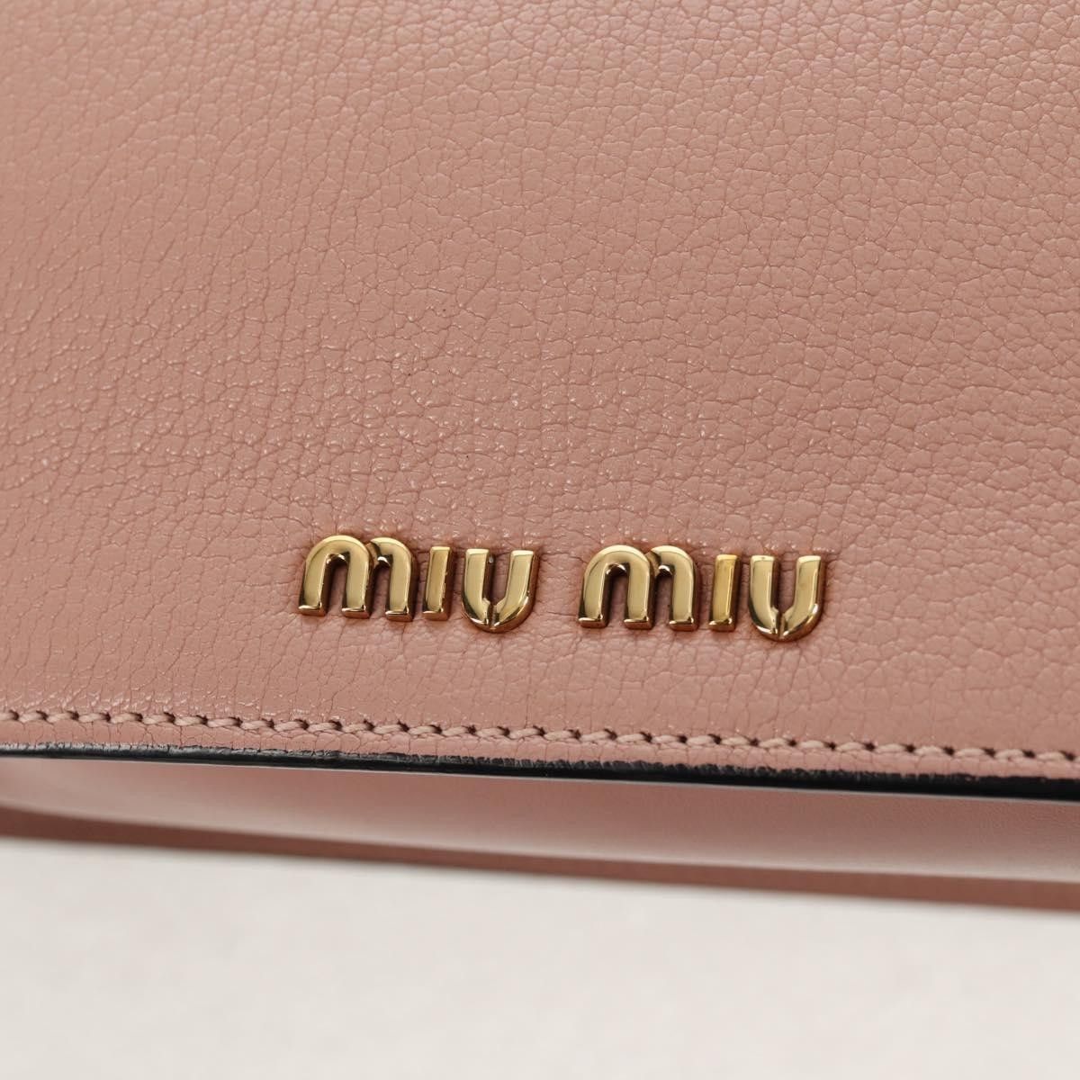 Miu Miu Miu Miu Madras Crystal Buckle Leather Size ONE SIZE - 13 Thumbnail