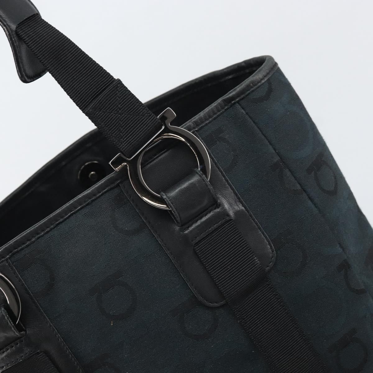 Salvatore Ferragamo Salvatore Ferragamo Gancini Tote Canvas Size ONE SIZE - 14 Thumbnail