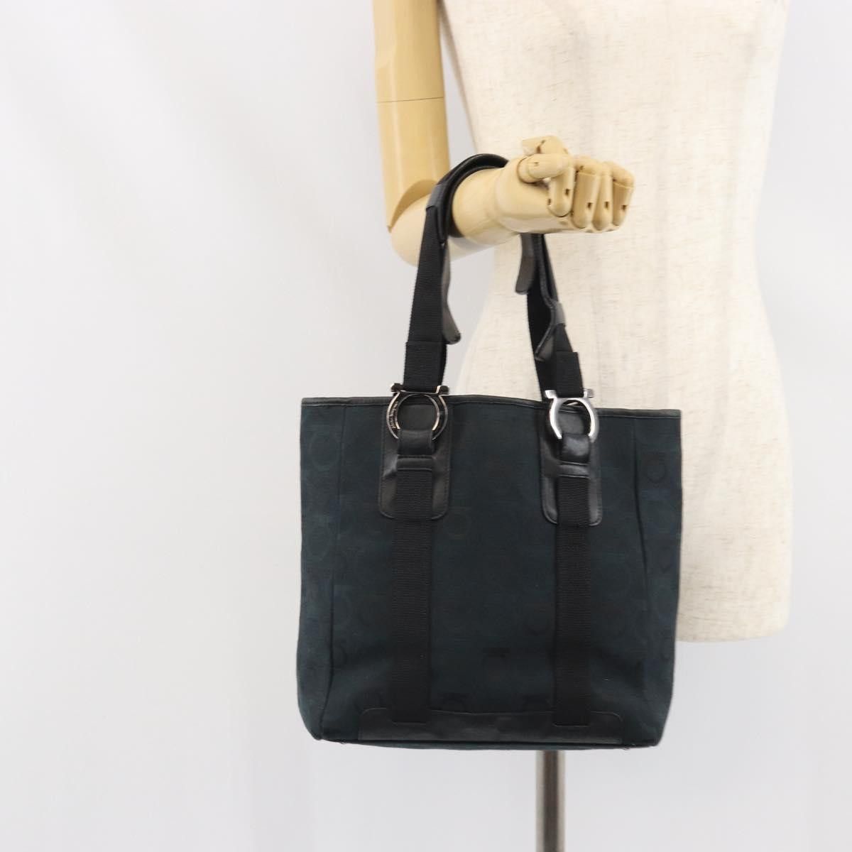 Salvatore Ferragamo Salvatore Ferragamo Gancini Tote Canvas Size ONE SIZE - 13 Thumbnail