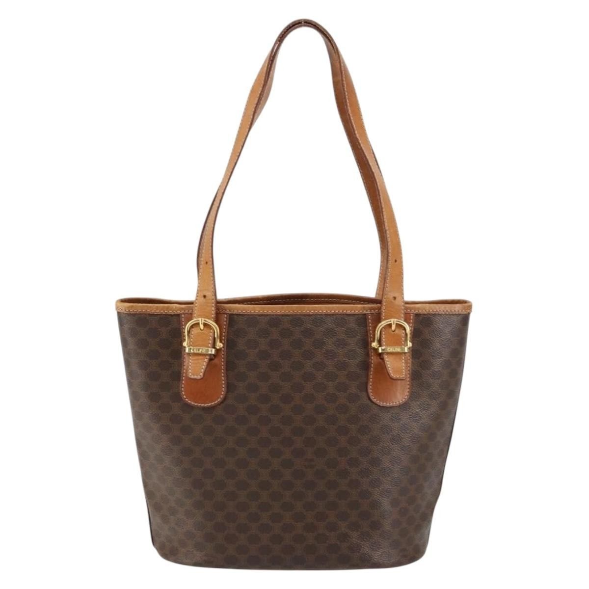 Celine Celine Vintage Macadam Tote bag Canvas Size ONE SIZE - 2 Thumbnail