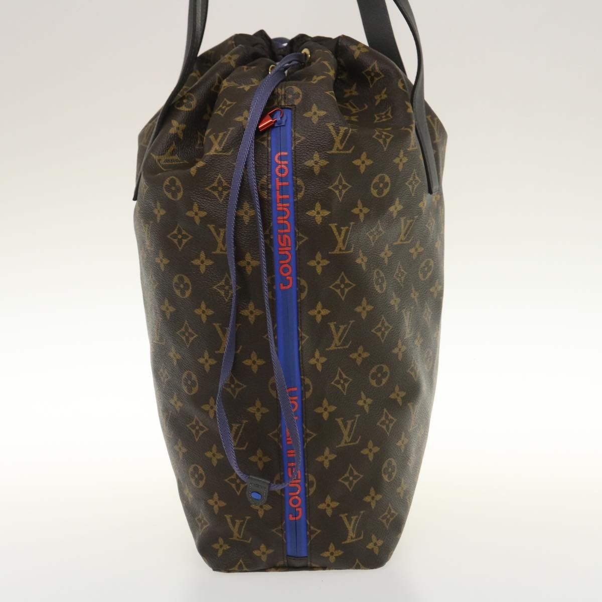 Louis Vuitton Louis Vuitton Cabas Light Drawstring Bag Monogram Split Canvas Size ONE SIZE - 4 Thumbnail