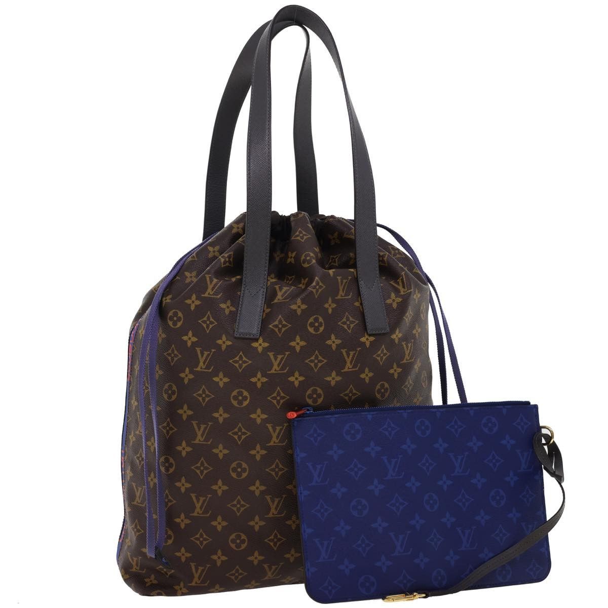 Louis Vuitton Louis Vuitton Cabas Light Drawstring Bag Monogram Split Canvas Size ONE SIZE - 20 Thumbnail