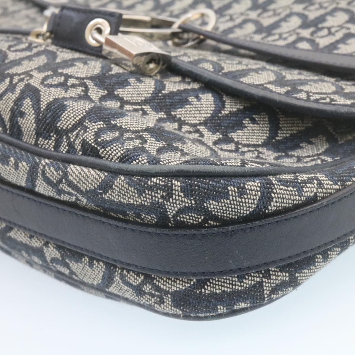 Dior Christian Dior Vintage CD Flap Messenger Diorissimo Canvas Size ONE SIZE - 8 Thumbnail