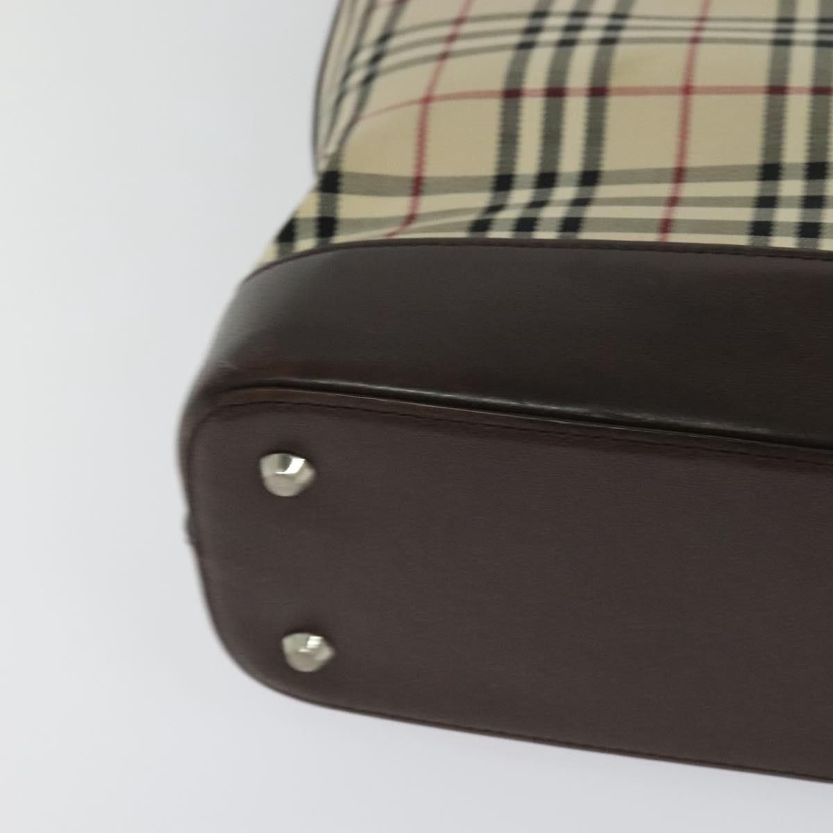 Burberry Burberry Nova Check Tote Canvas and Leather Size ONE SIZE - 10 Thumbnail
